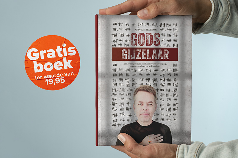 Boek 'Gods gijzelaar' van Andrew Brunson